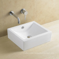 High Quality White New Countertop Heart Shaped Sink